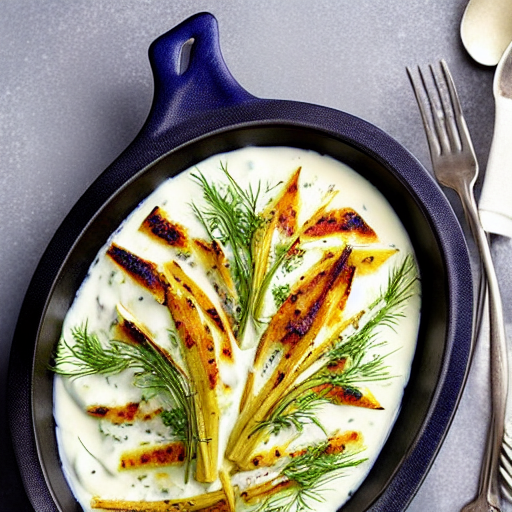 Baked Fennel with Yogurt
