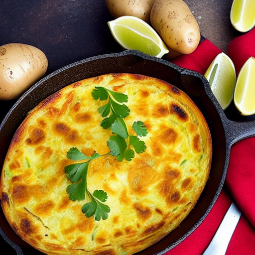 Tortilla de Patatas y Cebolla