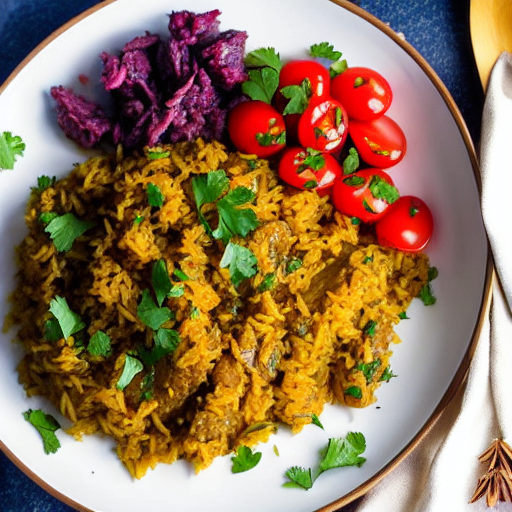 Keto Rice with Meat