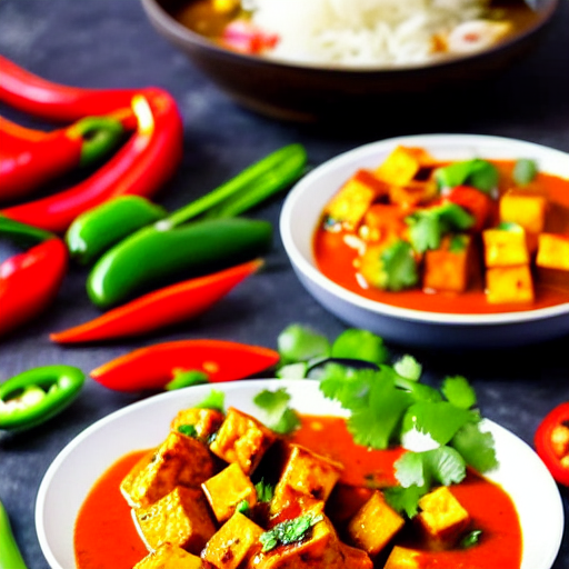 Keto Kadai Tofu