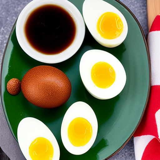 Korean Style Hard Boiled Eggs