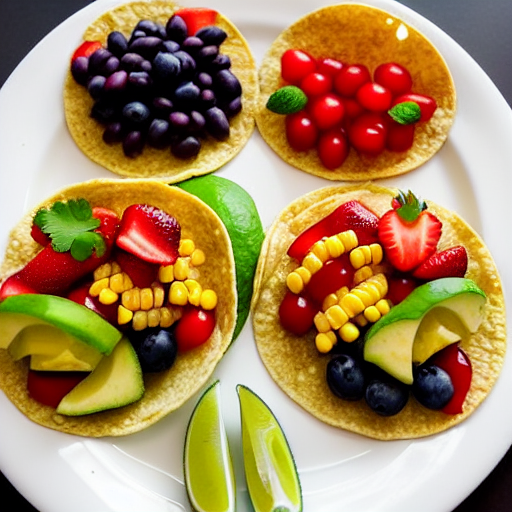 Tacos de Fruta