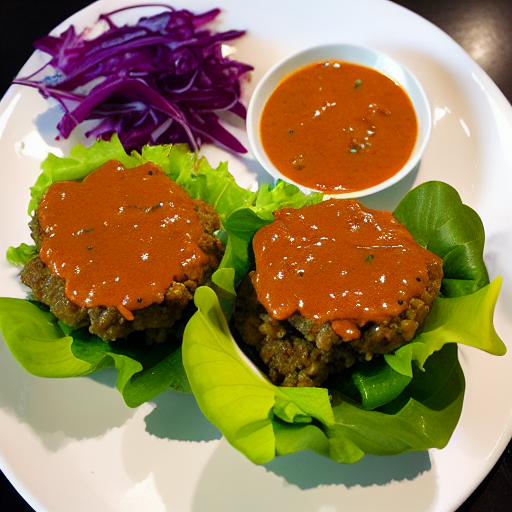 Keto Panang Burger