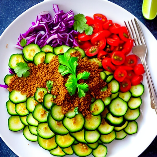 Salade de Zucchini