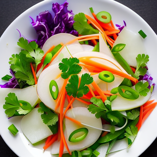 Pickled Daikon Salad