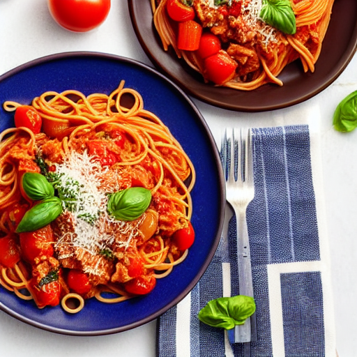 Pasta con Pomodoro e Tonno