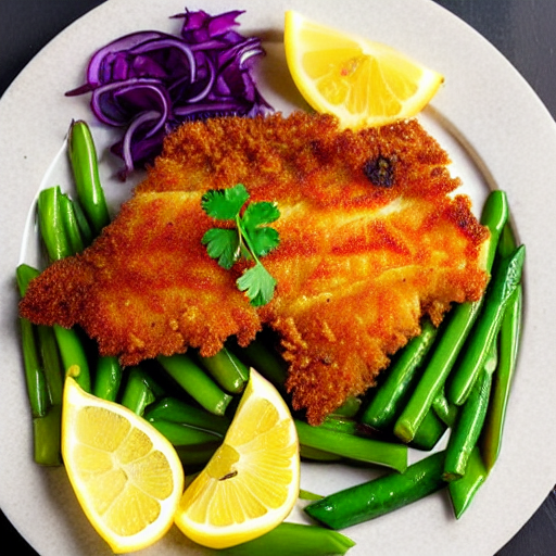 Fried Fish with Lemon