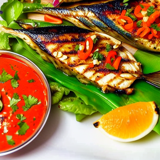 Grilled Mackerel