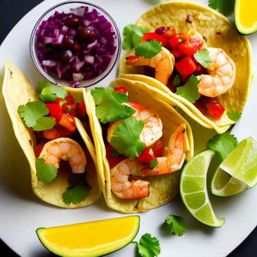 Shrimp Tacos with Mango Salsa