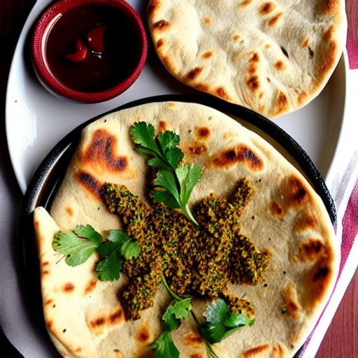Pita Bread with Za'atar