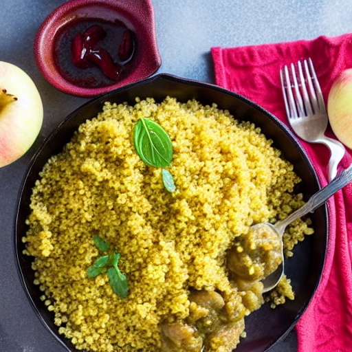 Couscous aux Pommes