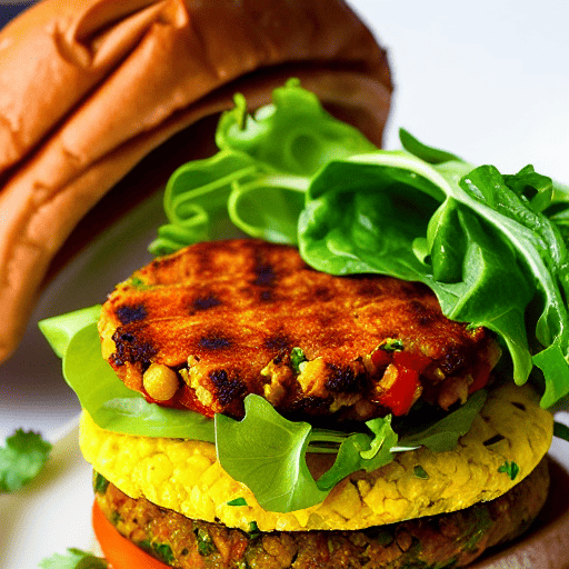 X-Burguer de Grão-de-Bico