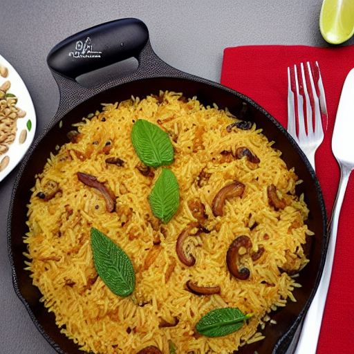 Riz aux Cèpes