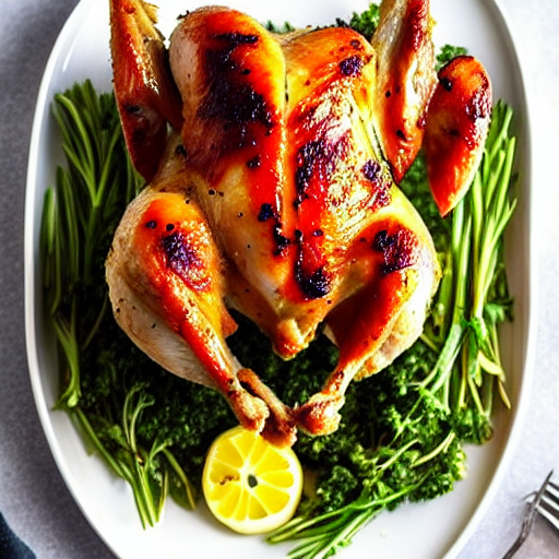 Roasted Chicken with Herbs