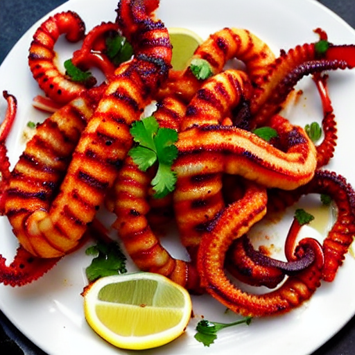 Calamares a la Parrilla