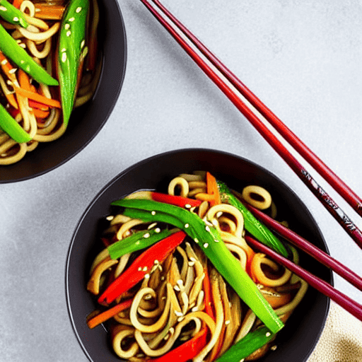 Vegan Udon Stir-fry