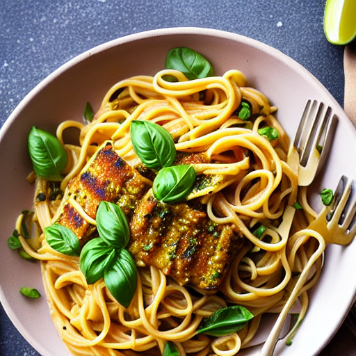 Pasta Bil Kousa w Tahini
