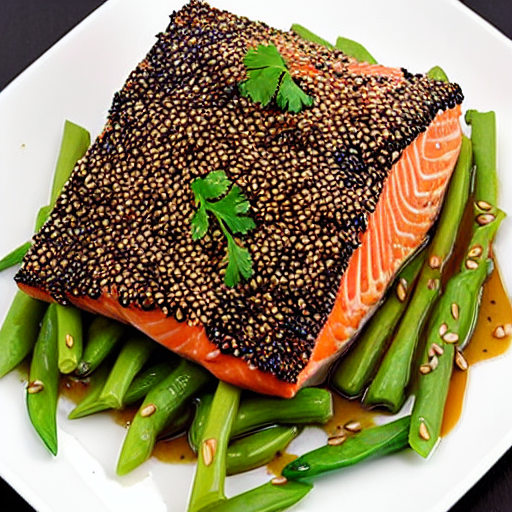 Sesame Crusted Salmon
