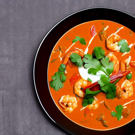 Prawn Curry with Yogurt