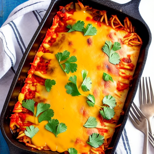 Keto Enchilada Bake