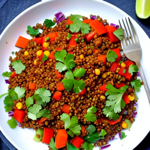 Moroccan Lentil Salad