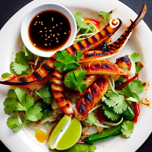 Mực Nướng Muối Ớt