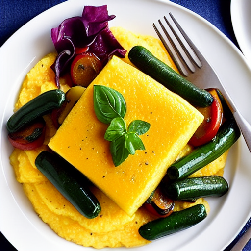 Polenta with Ratatouille