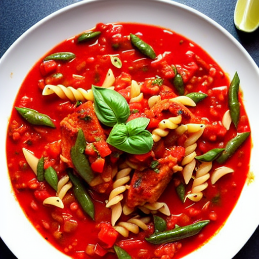 Pasta con Salsa de Tomate