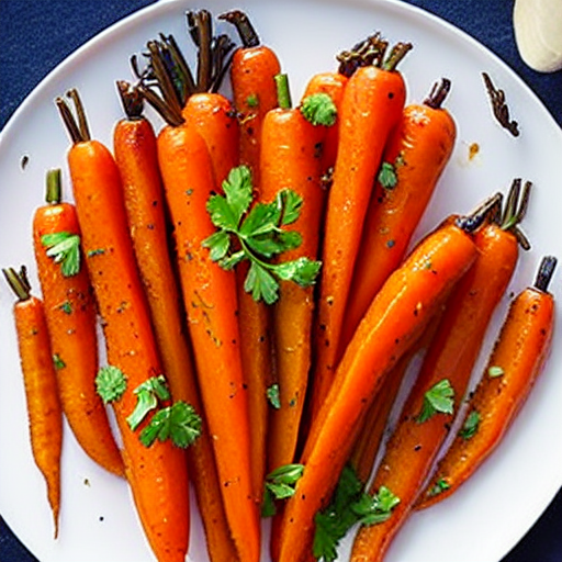Honey Glazed Carrots and Sweet Potatoes with Herbs