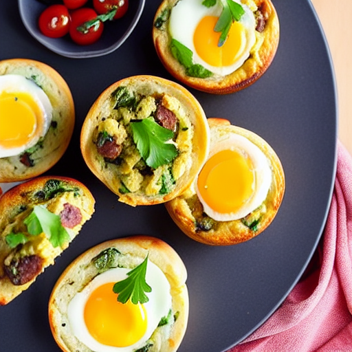 Egg and Sausage Muffin