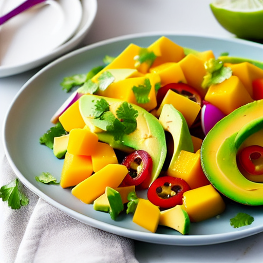 Mango and Avocado Salad