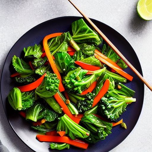 Wok-Fried Greens
