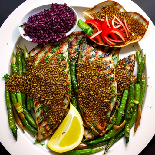 Samak Bil Zaatar