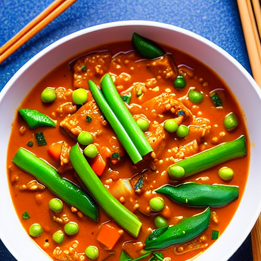 Korean Vegetable Curry Rice