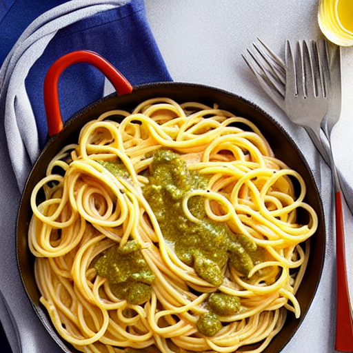Pasta with Mustard Sauce