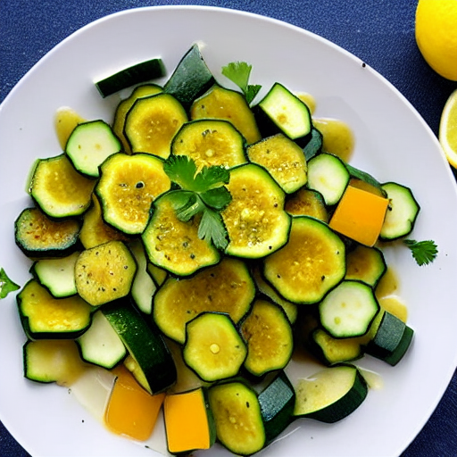 Salade de Courgettes