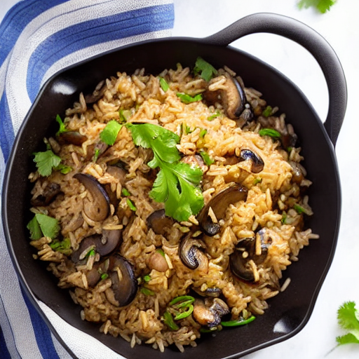 Anhui Mushroom Rice