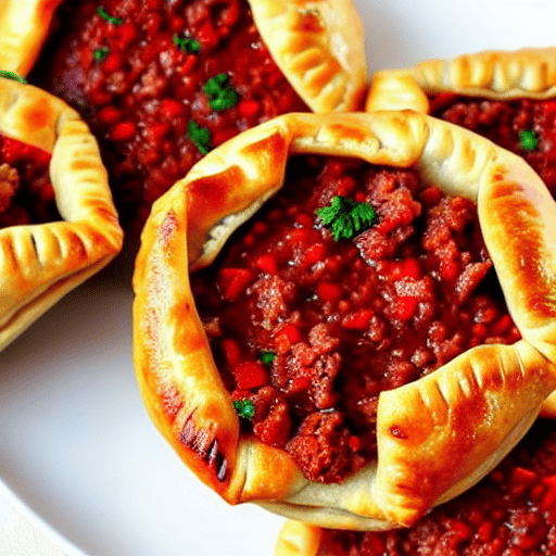 Sfiha Meat Pies