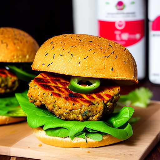 Spicy Tofu Burger
