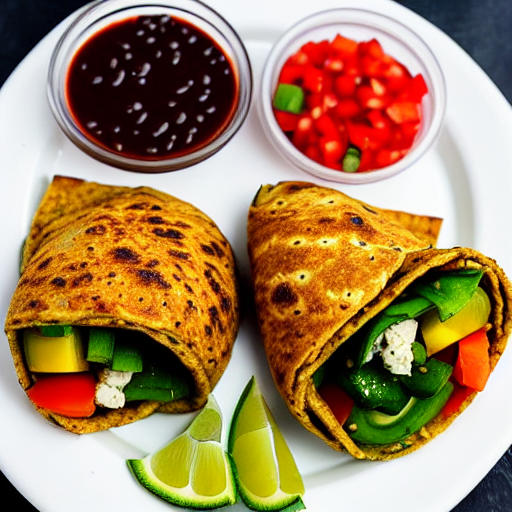 Falafel Pita Wrap