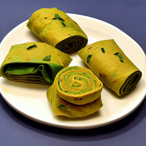 Methi Chutney Roll