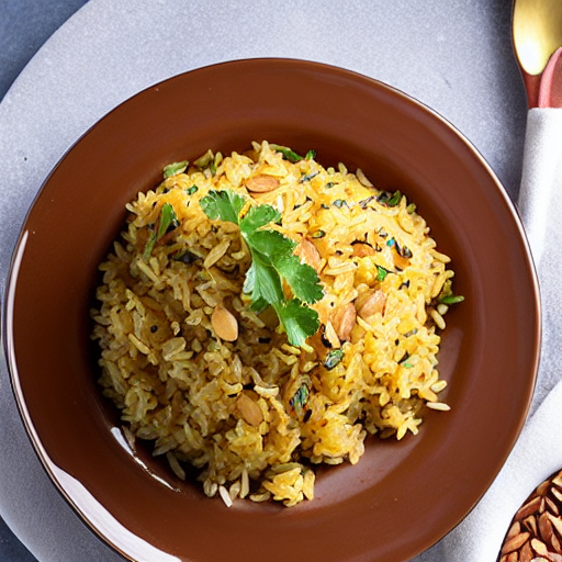 Almond Rice
