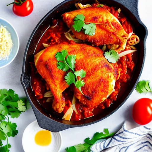 Baked Chicken Tinga