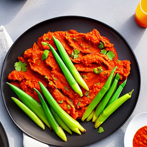 Calçots con Salsa Romesco