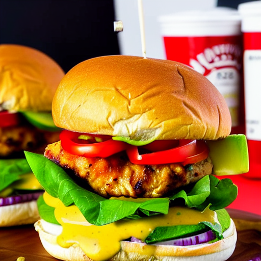 Burguer de Pollo