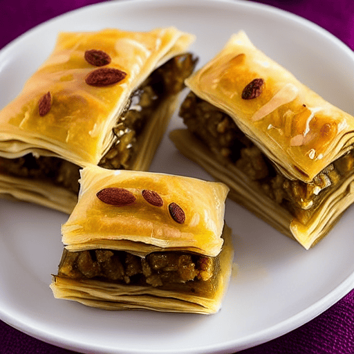 Keto Fıstıklı Baklava