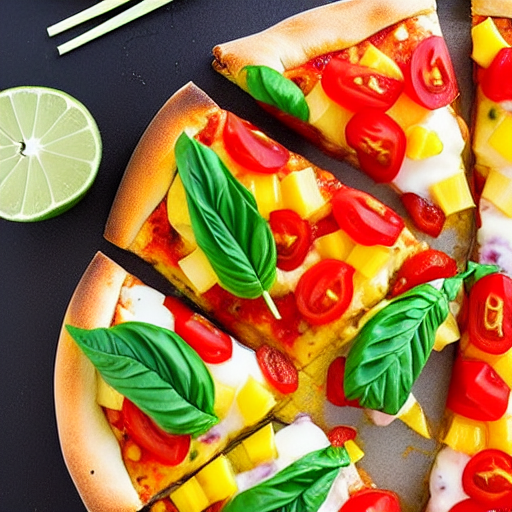Vegan Hawaiian Pizza
