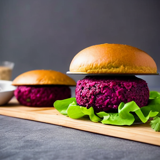 Hamburger di Barbabietola