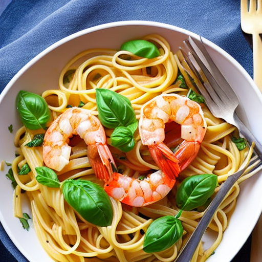 Pasta with Shrimp and Herbs