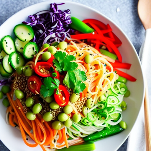 Keto Cold Noodle Salad